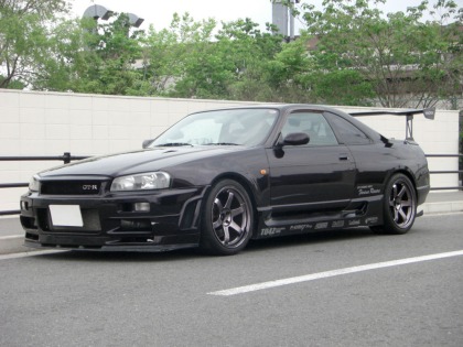 Skyline R33 Black. When in fact, this is an R33